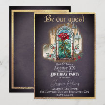 Glass Beauty & The Beast Gotische Burg