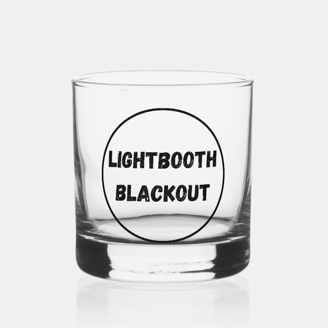 Glass Blackout Whiskey Whiskyglas (Vorderseite)