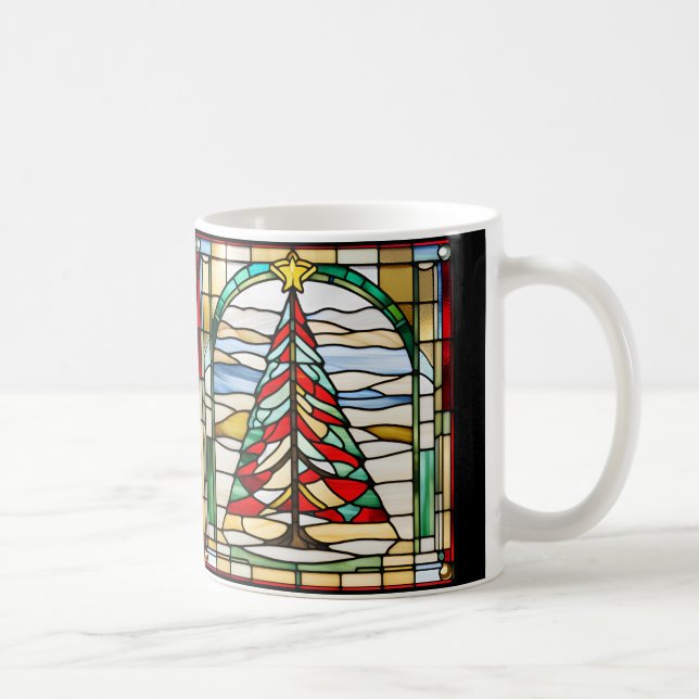 Glass Christmas Tree Kaffeetasse (Rechts)