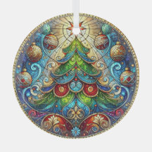 Glass Christmas Tree