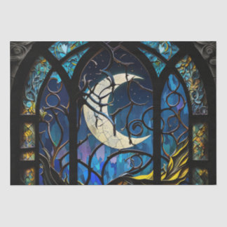 Glass Crescent Moon Seidenpapier