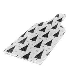 Glass Cutting Board - Christmas Pattern Schneidebrett