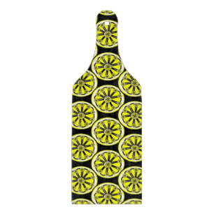 Glass Cutting Board Lemons Schneidebrett