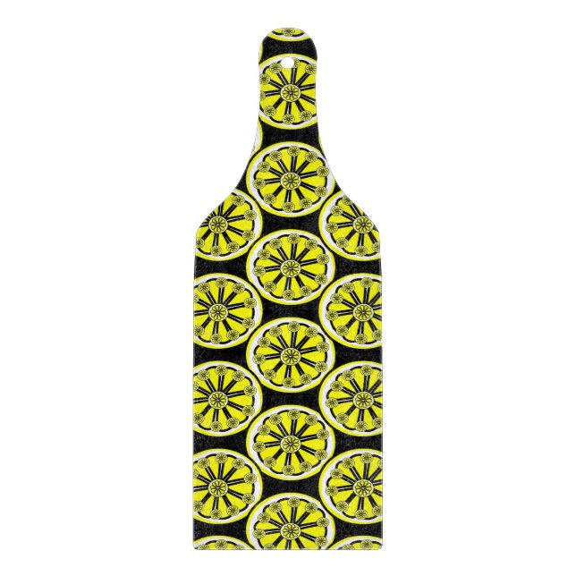 Glass Cutting Board Lemons Schneidebrett (Vorderseite)