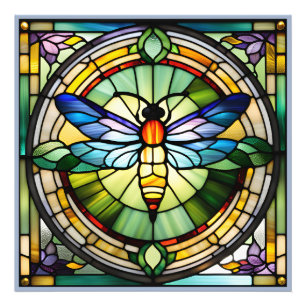 Glass Dragonfly Fotodruck