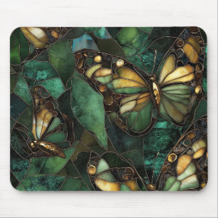 Glass Garden Schmetterling Träume Mousepad