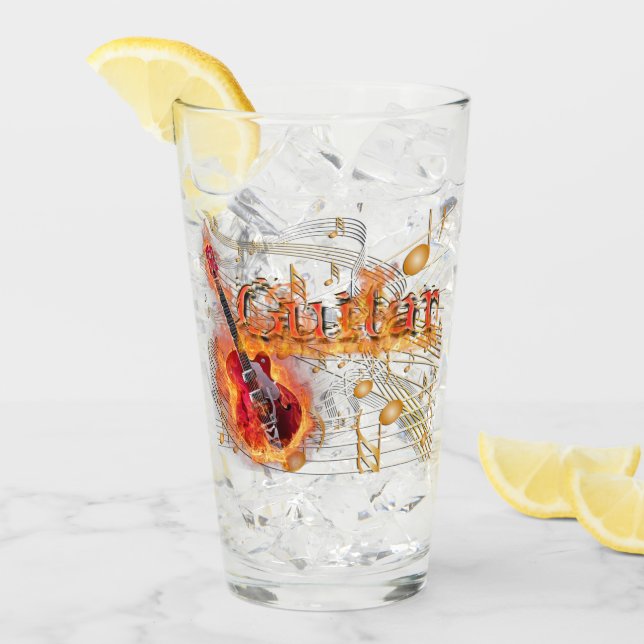 Glass Guitar Glas (Vorderseite Ice)