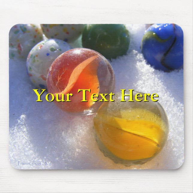 Glass Marbles Mousepad (Vorne)