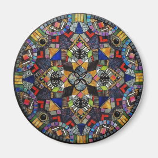 Glass Mosaic Mandala Magnet