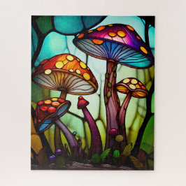 Glass Mushrooms, Fantasy Art