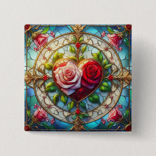 Glass Romance Button