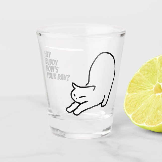 Glass Schnapsglas (Vorderseite)