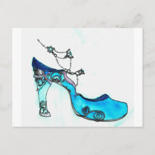 Glass Slipper Postkarte