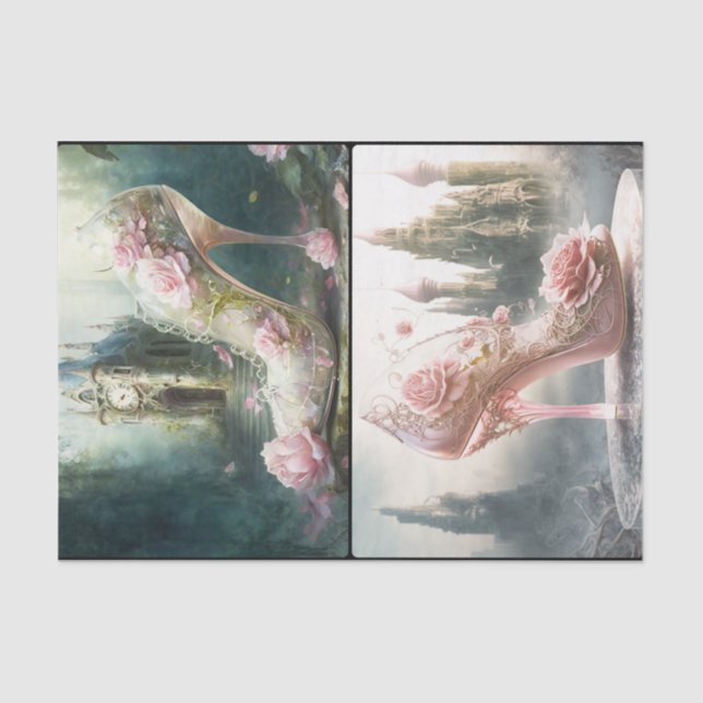 Glass Slipper Seidenpapier (Vorderseite)