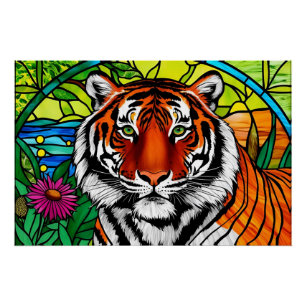 Glass Tiger Poster