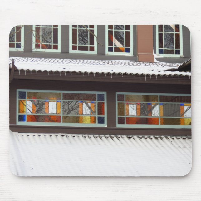 Glass und Eiskeln - Martha's Vineyard Mousepad (Vorne)