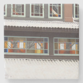 Glass und Eiskeln - Martha's Vineyard Steinuntersetzer