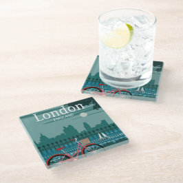 Glass Untersetzer - London England Vereinigtes Kön