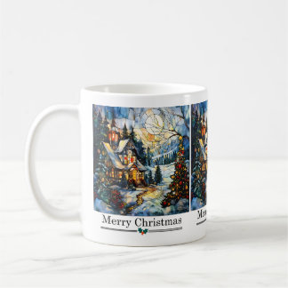 Glass Weihnachten-Tasse Kaffeetasse
