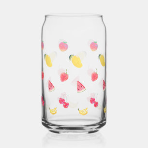 Glasscheiben - Niedliches Fruchtdesign Dosenglas