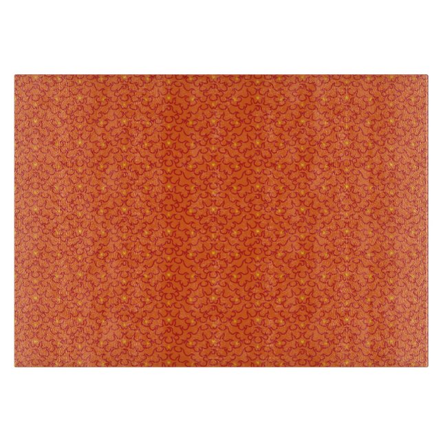 Glasschneidebrett für Feuerbögen Schneidebrett (Vorderseite)