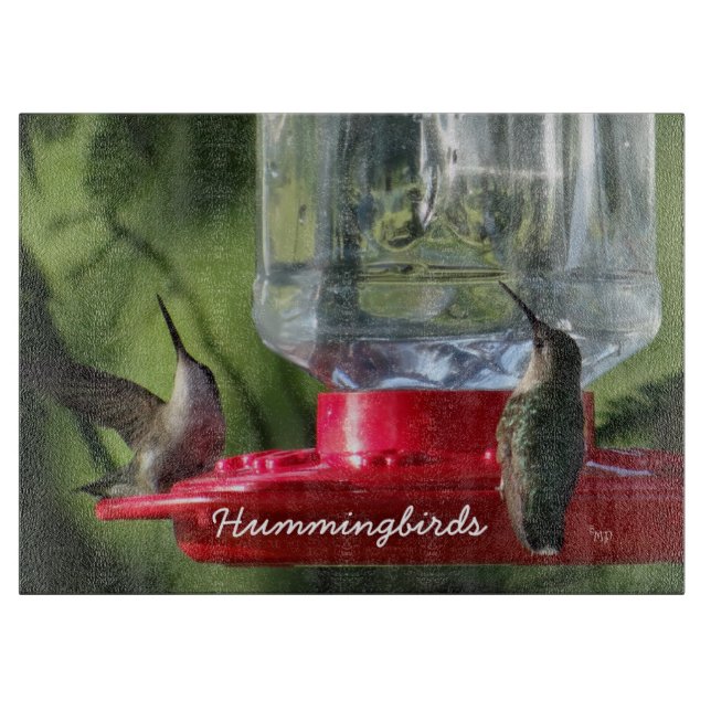 Glasschneiden der Kolibri-9508 Brett-fertigen Schneidebrett (Vorderseite)