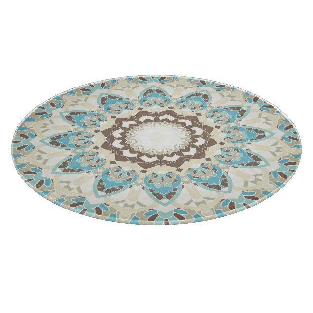 Glasschneidplatte Schneidebrett (Ecke)