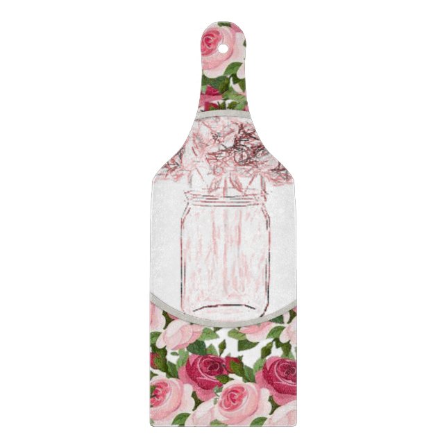 Glasschneidplatte Schneidebrett (Vorderseite)