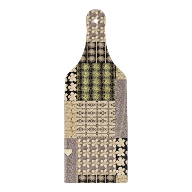 Glasschneidplatte Schneidebrett (Vorderseite)