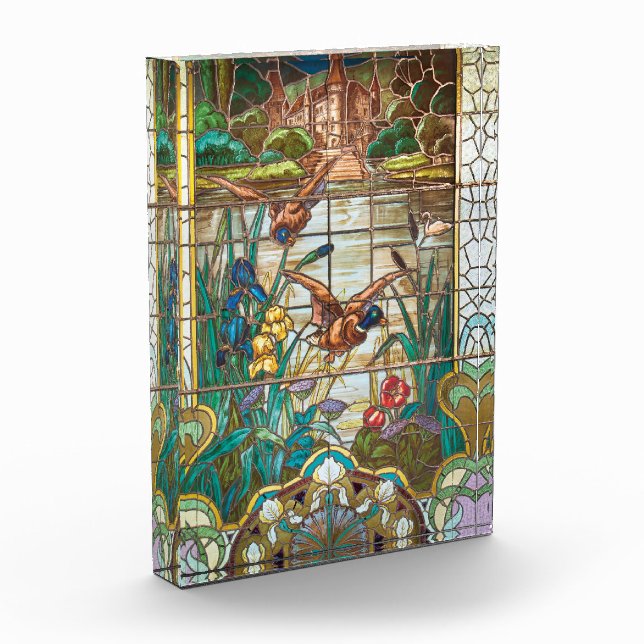 Glasseidenenten Fotoblock (Links)