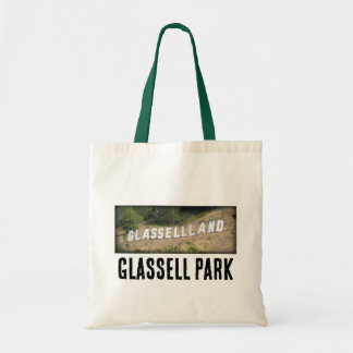 Glassellland Hollywood Sign in Glassell Park, CA Tragetasche