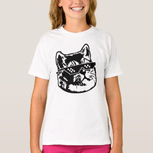 Glasses Cat Meme T-Shirt
