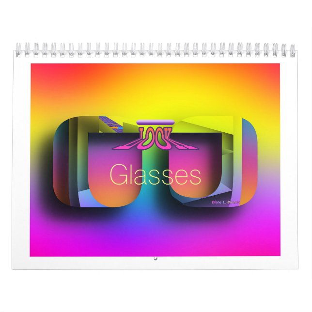 Glasses Design Kalender (Titelbild)