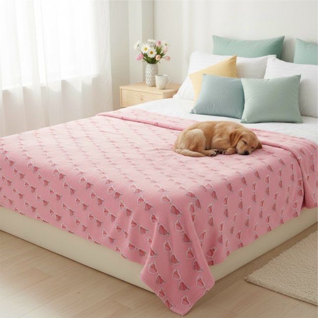 Glasses Fleecedecke (Von Creator hochgeladen)