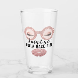 Glasses Girly Rose Funny Unique Eyelashes Makeup Glas