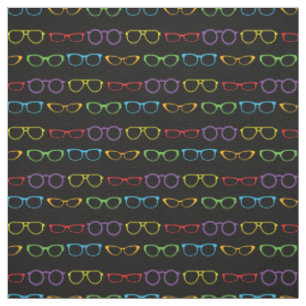Glasses Niedlich Optician Rainbow Stoff
