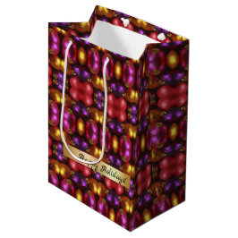 Glassornament-Muster Geschenktasche Mittlere Geschenktüte