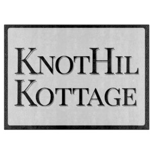 Glasspanplatte Joan Knothil Hütte Schneidebrett