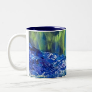 Glasspiegel Zweifarbige Tasse