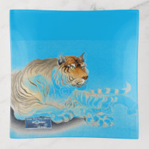 GlassTray Bright-Blue(Tiger Paws)RFPMDesign ©️ 202
