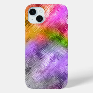 Glassy Ametrine Lila Textur iPhone 15 Mini Hülle