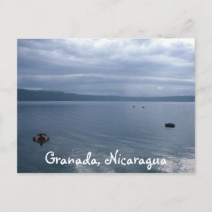 Glassy Laguna de Appoyo, Granada, Nicaragua Postkarte