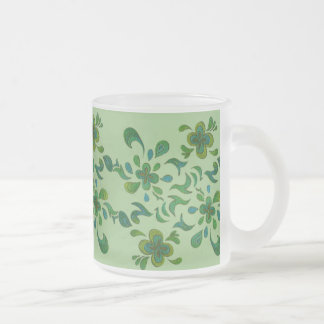 GlasTasse - Grün 01 Mattglastasse
