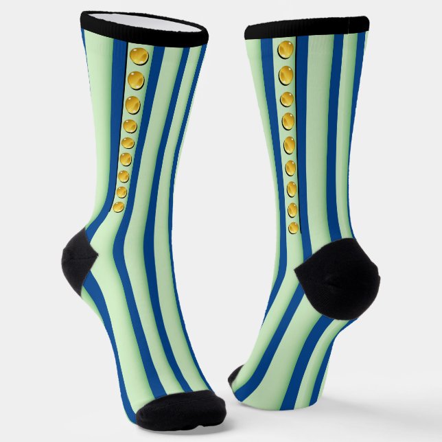 Glastasten Socken (Gewinkelt)