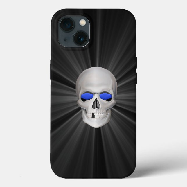 Glastiger 3D-Skull-Fall-Mate-iPhone-Fall Case-Mate iPhone Hülle (Rückseite)