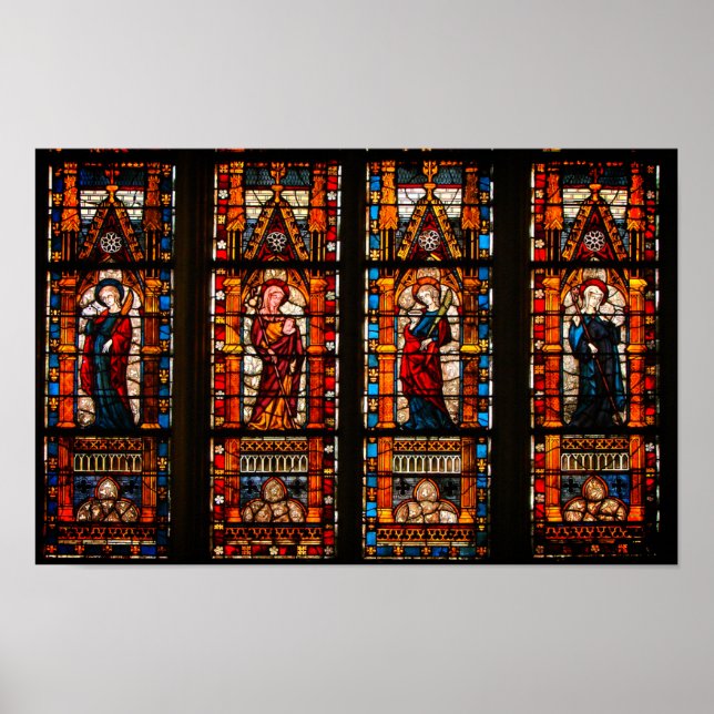 Glastinie, Troyes Cathedral Poster (Vorne)