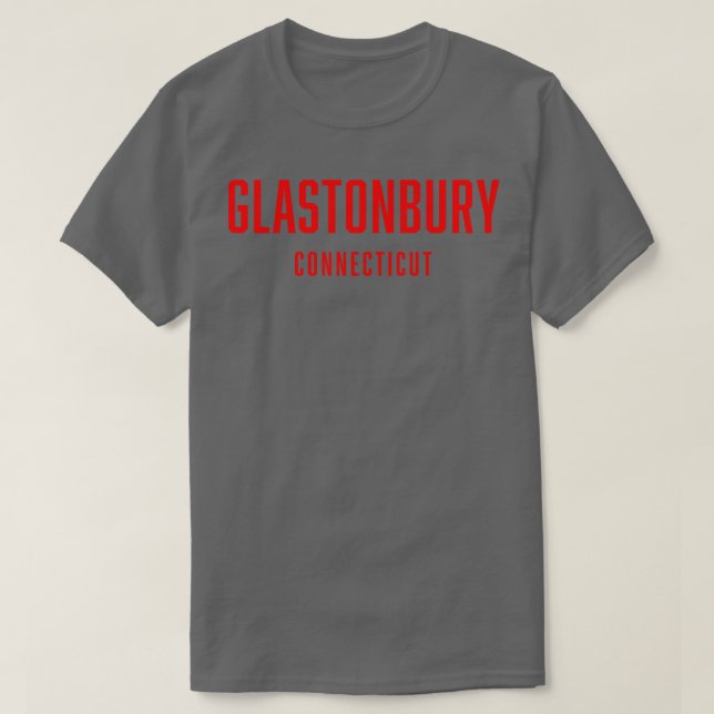 Glastonbury Connecticut TShirt (Design vorne)