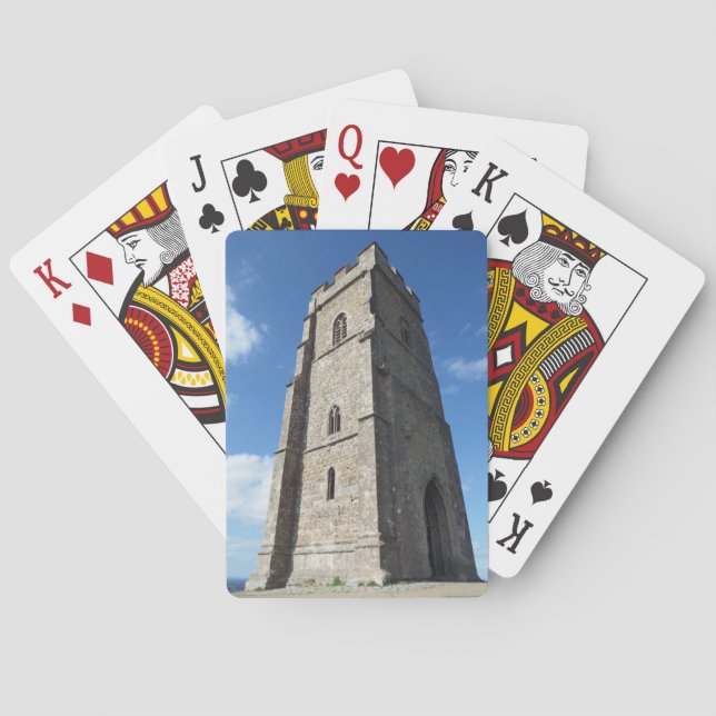 Glastonbury Felsen-Turm-Spielkarten Spielkarten (Rückseite)