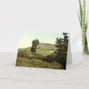 Glastonbury Tor, Somerset, England Karte