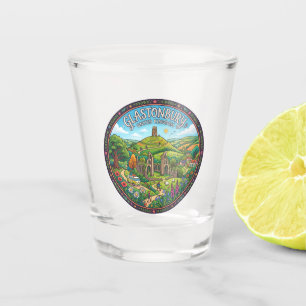 Glastonbury Vereinigtes Königreich Schnapsglas